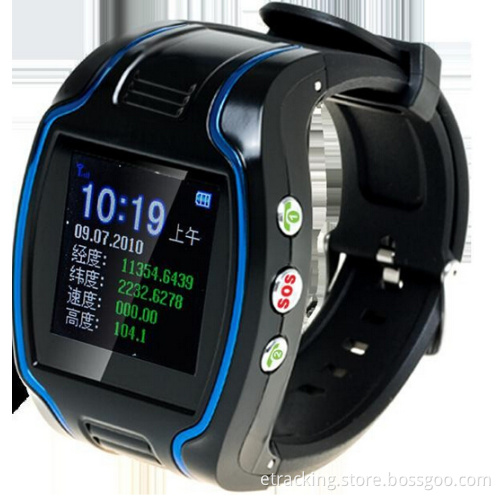 GPS101 Personal Watch Tracker Two Way Communication Timing & Positioning Function Sos Button for Emergency Help